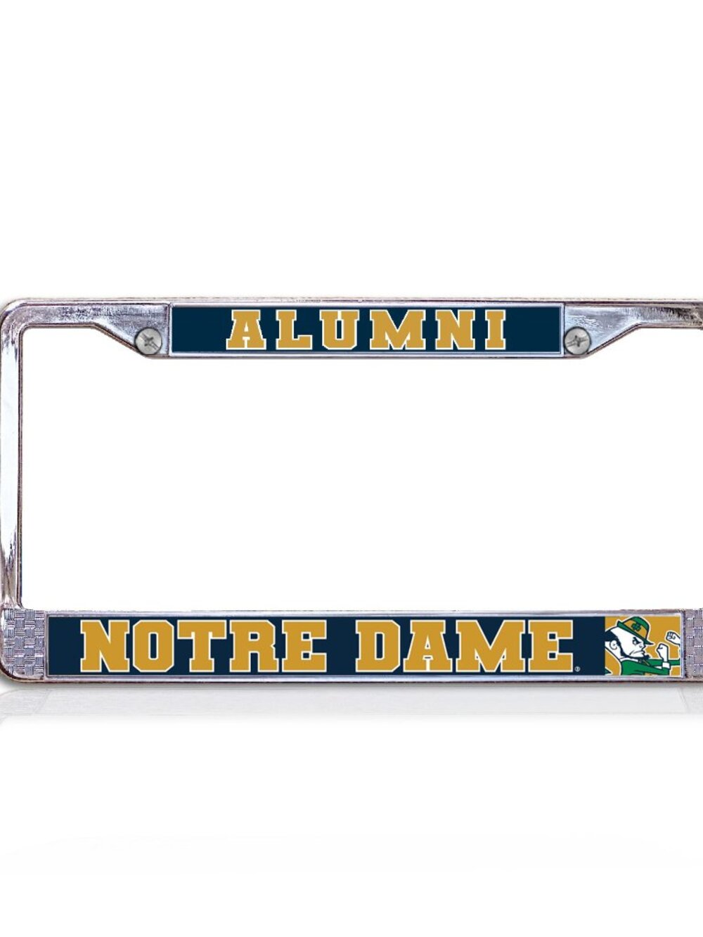 University of Notre Dame (Fighting Irish) Alumni Metal License Plate Frame
